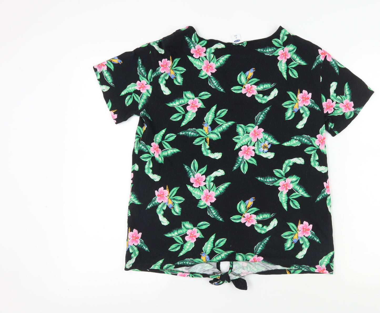 Old Navy Women's Floral T-Shirt M Multicoloured