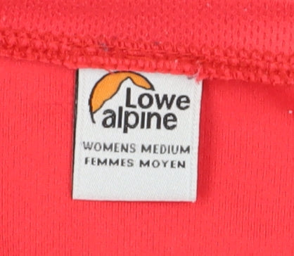 Lowe Alpine Women's Red Basic Short Sleeve T-Shirt M