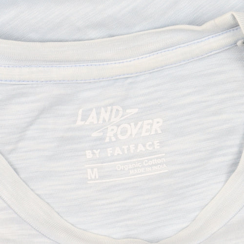 Land Rover by FatFace Blue Men's M Cotton T-Shirt