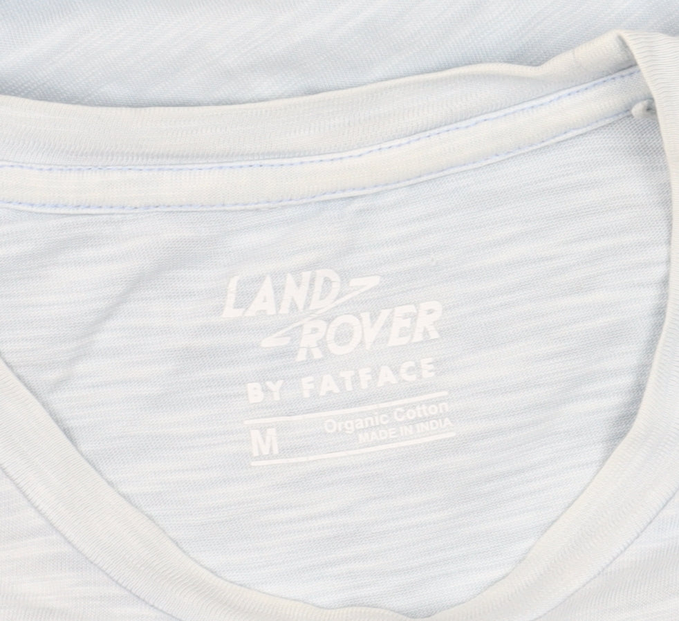 Land Rover by FatFace Blue Men's M Cotton T-Shirt