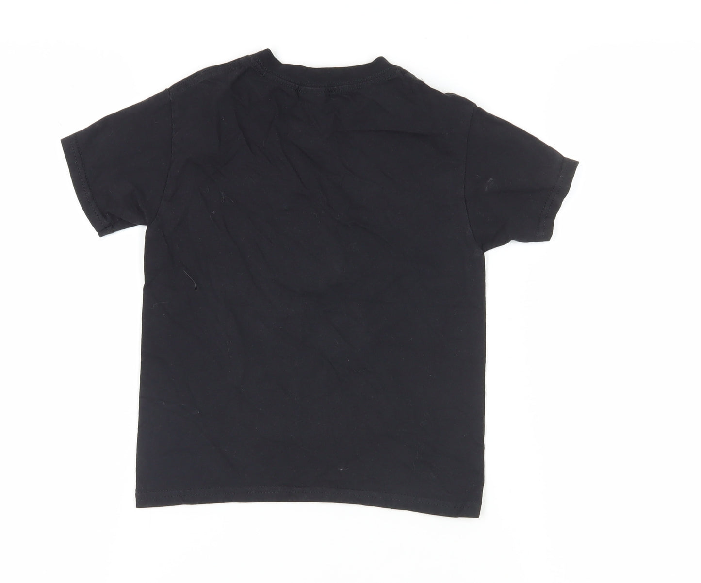 Russell Girls Black M Basic T-Shirt Short Sleeve