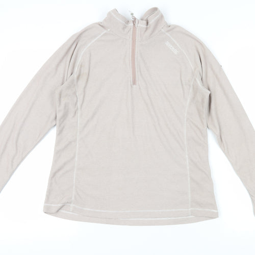 Regatta Women's Beige Pullover Sweatshirt Size 12