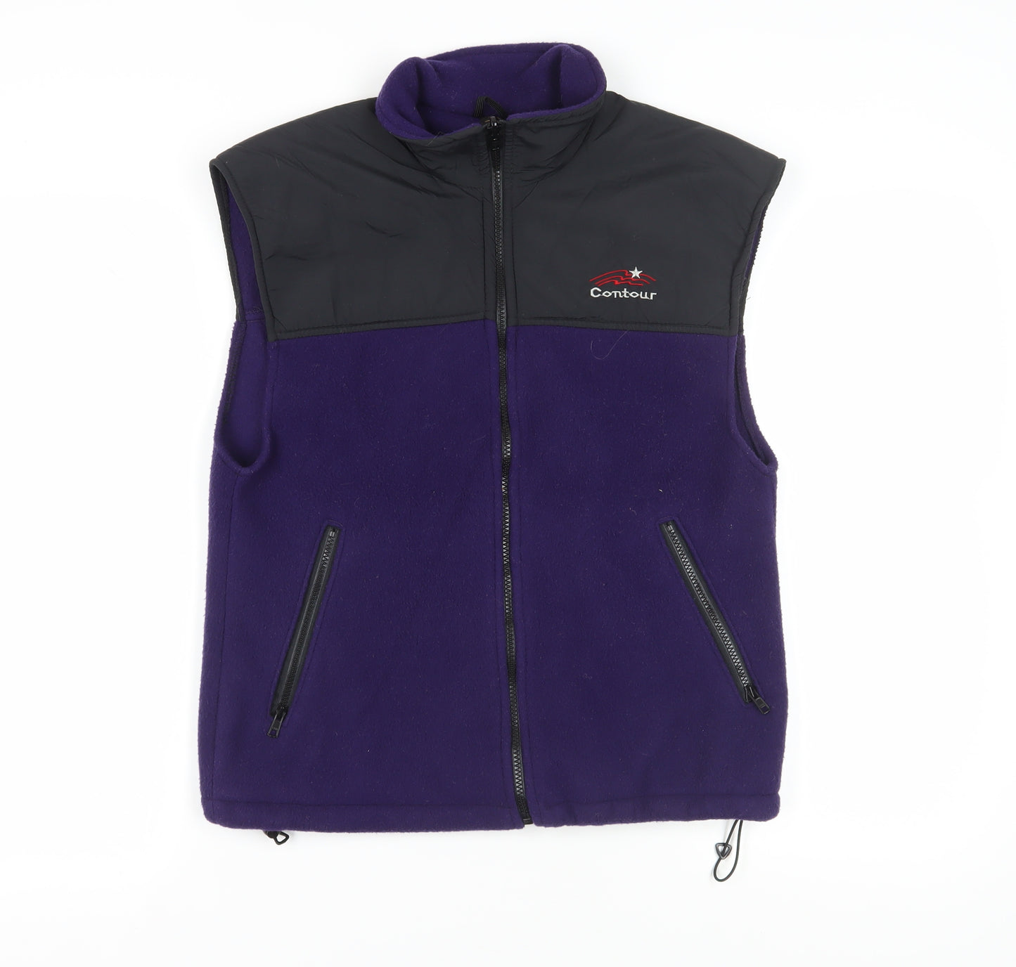 Contour Outdoor Purple S Unisex Fleece Waistcoat