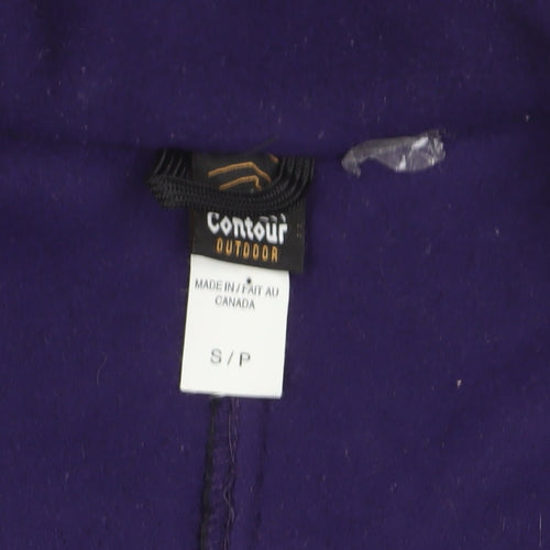 Contour Outdoor Purple S Unisex Fleece Waistcoat