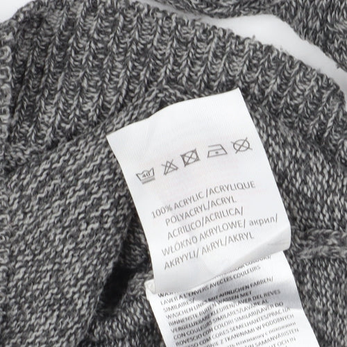 Brave Soul Women's Grey Jumper Dress S Casual