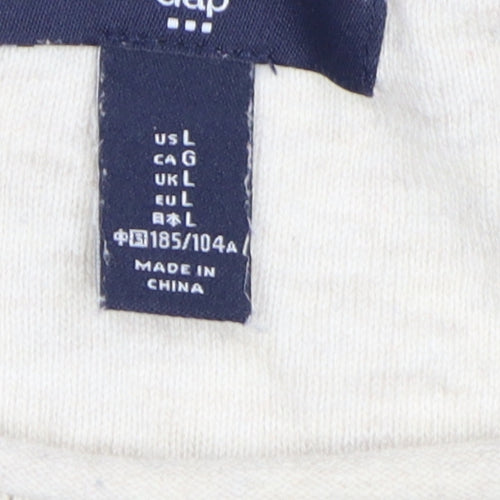 Gap Women's Ivory Cotton Pullover Jumper - Size L