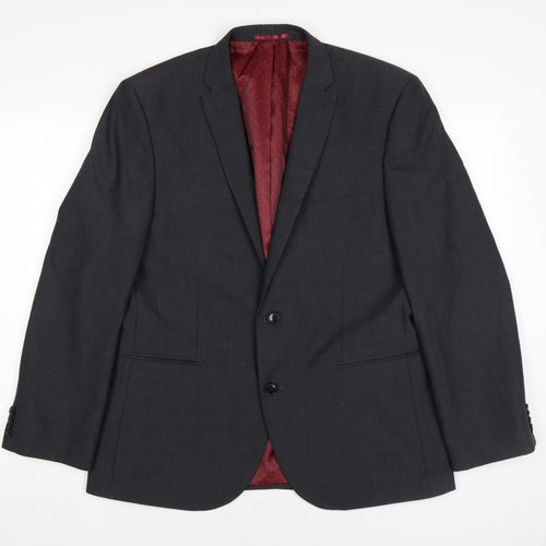 Next Men's Black Blazer, Size 42S