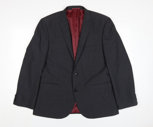 Next Men's Black Blazer, Size 42S