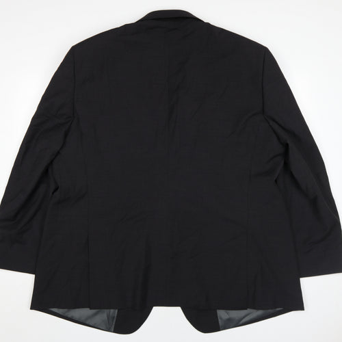 Moss 1851 Men's Black Blazer 54S Formal