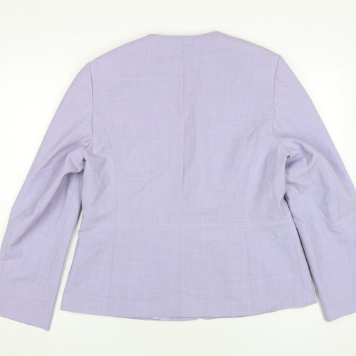 Amanda Marshall Women's Purple Blazer Size 16