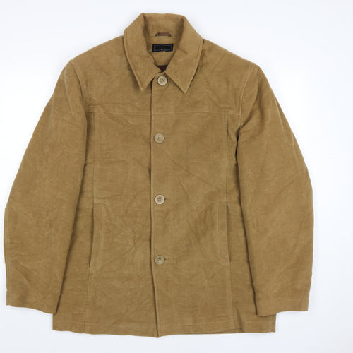 Blakes Men's Beige Cotton Blazer, Casual Autumn, Size M