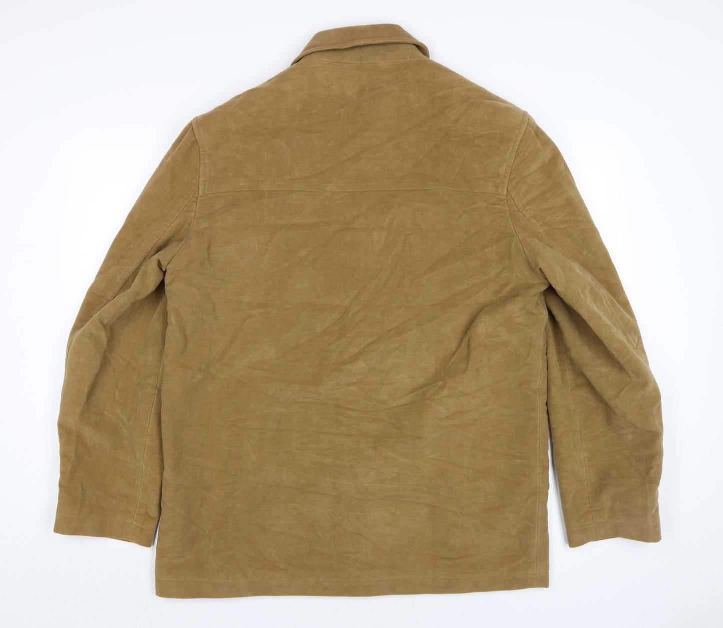 Blakes Men's Beige Cotton Blazer, Casual Autumn, Size M