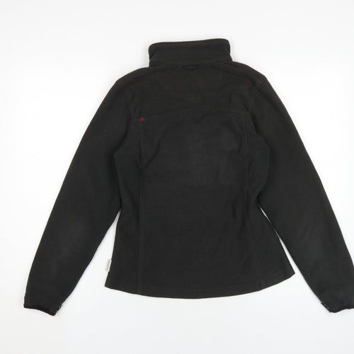Quechua Women's Black Fleece Jacket, XS, Casual Outdoor