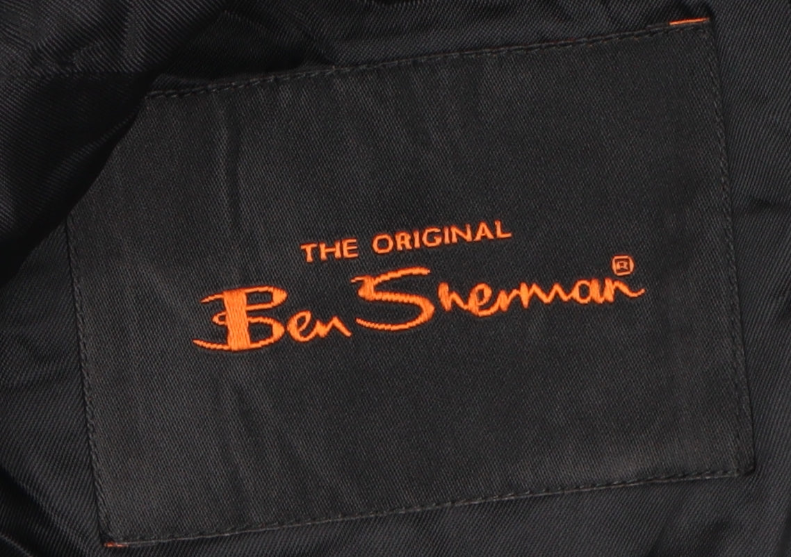 Ben Sherman Men's Grey Blazer - 42 Regular Fit