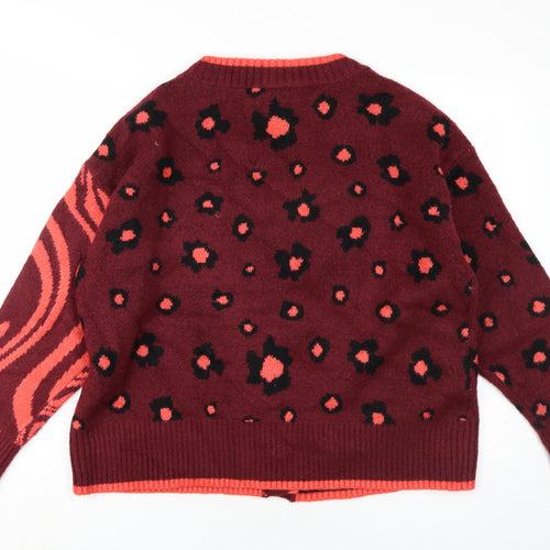 Joe Browns Women's Red Cardigan UK 18 V-Neck