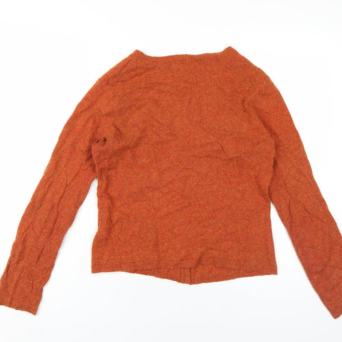 Seasalt Cornwall Women's Orange Cardigan Size 12