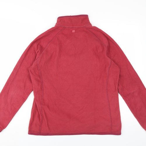 Mountain Warehouse Red Women's Size 14 Fleece Pullover