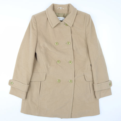 Individual Winter Women's Beige Pea Coat Size 16