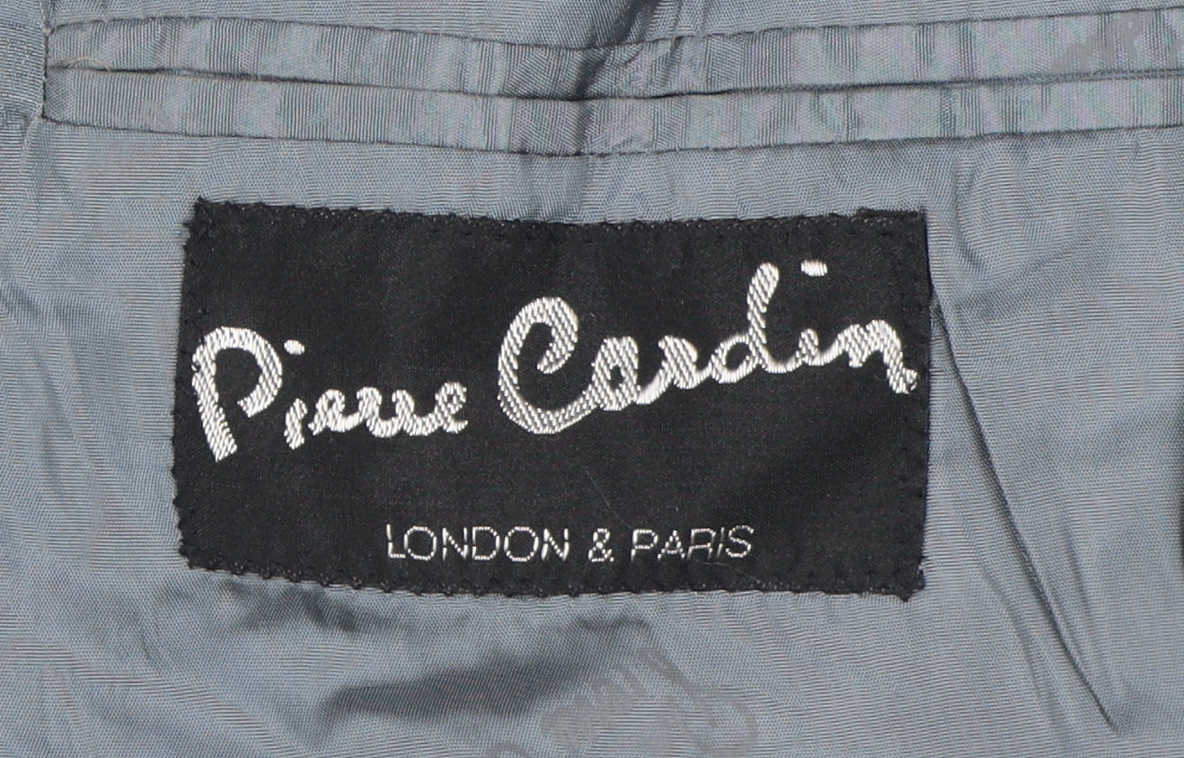 Pierre Cardin Grey Striped Blazer, Men's, Size 40S