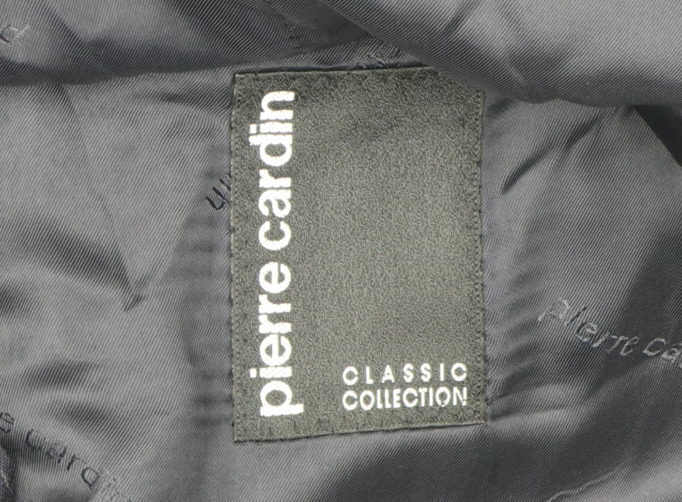 Pierre Cardin Men's Black Striped Blazer 36S