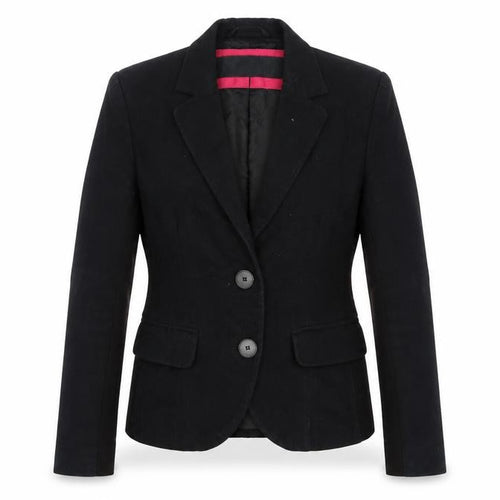 Mango Women's Black Suit Jacket, Size 6, Two-Button
