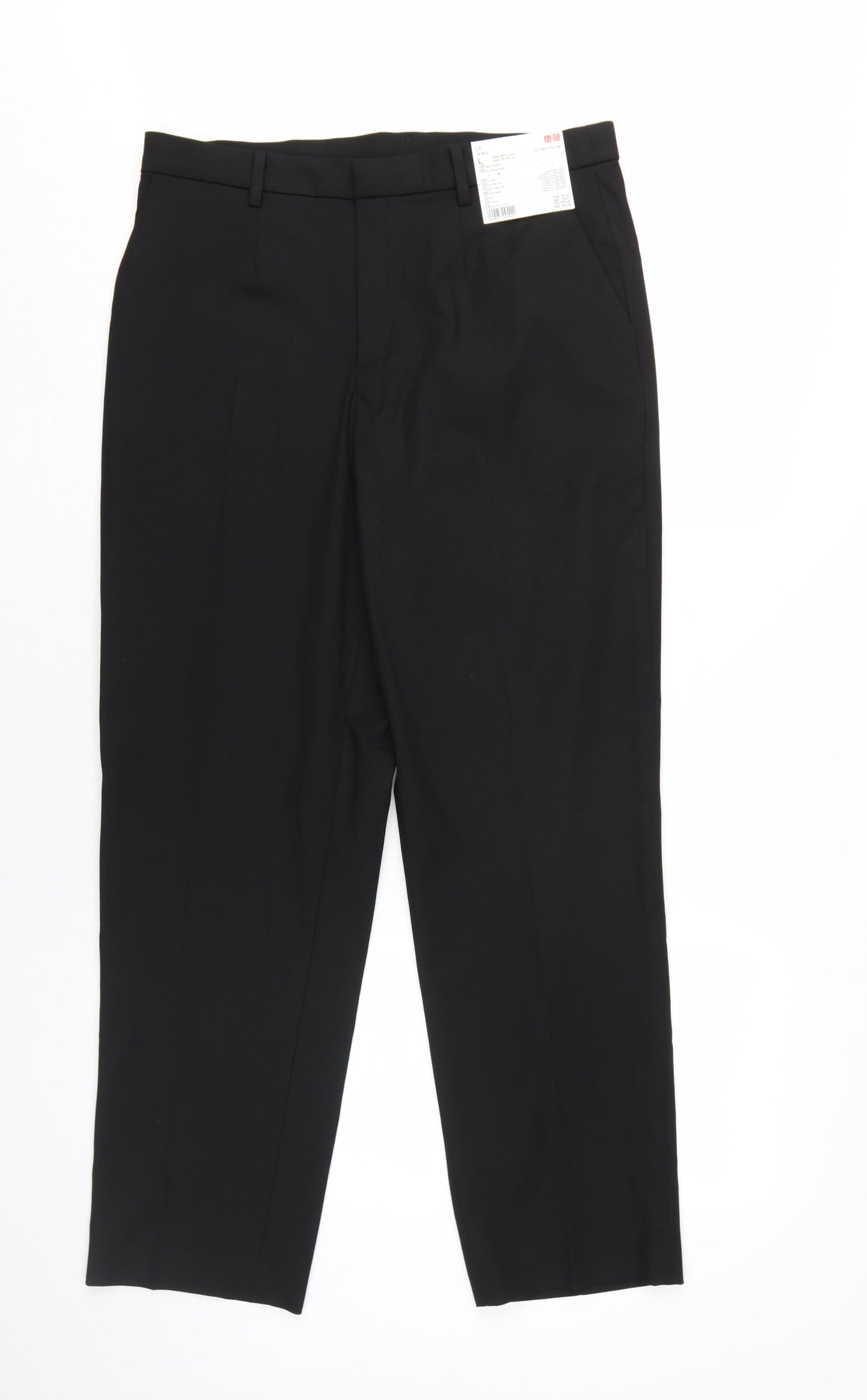 UNIQLO Women's Black Ankle Trousers Size L