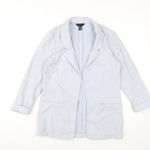New Look Women's Blue Blazer Size 8 Casual