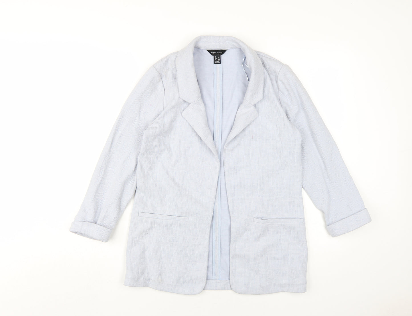 New Look Women's Blue Blazer Size 8 Casual