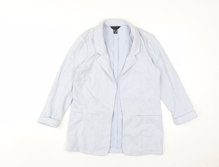 New Look Women's Blue Blazer Size 8 Casual