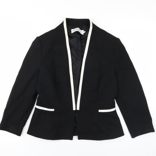 John Lewis Women's Black Blazer, Size 10, Lined, Workwear