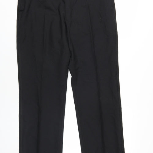 Dunn & Co Men's Black Suit Trousers, Size 38