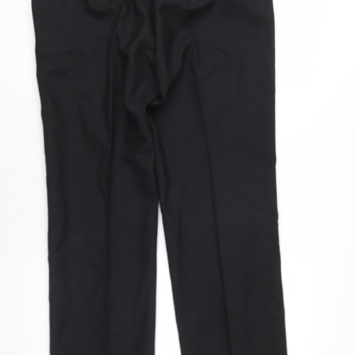 Dunn & Co Men's Black Suit Trousers, Size 38