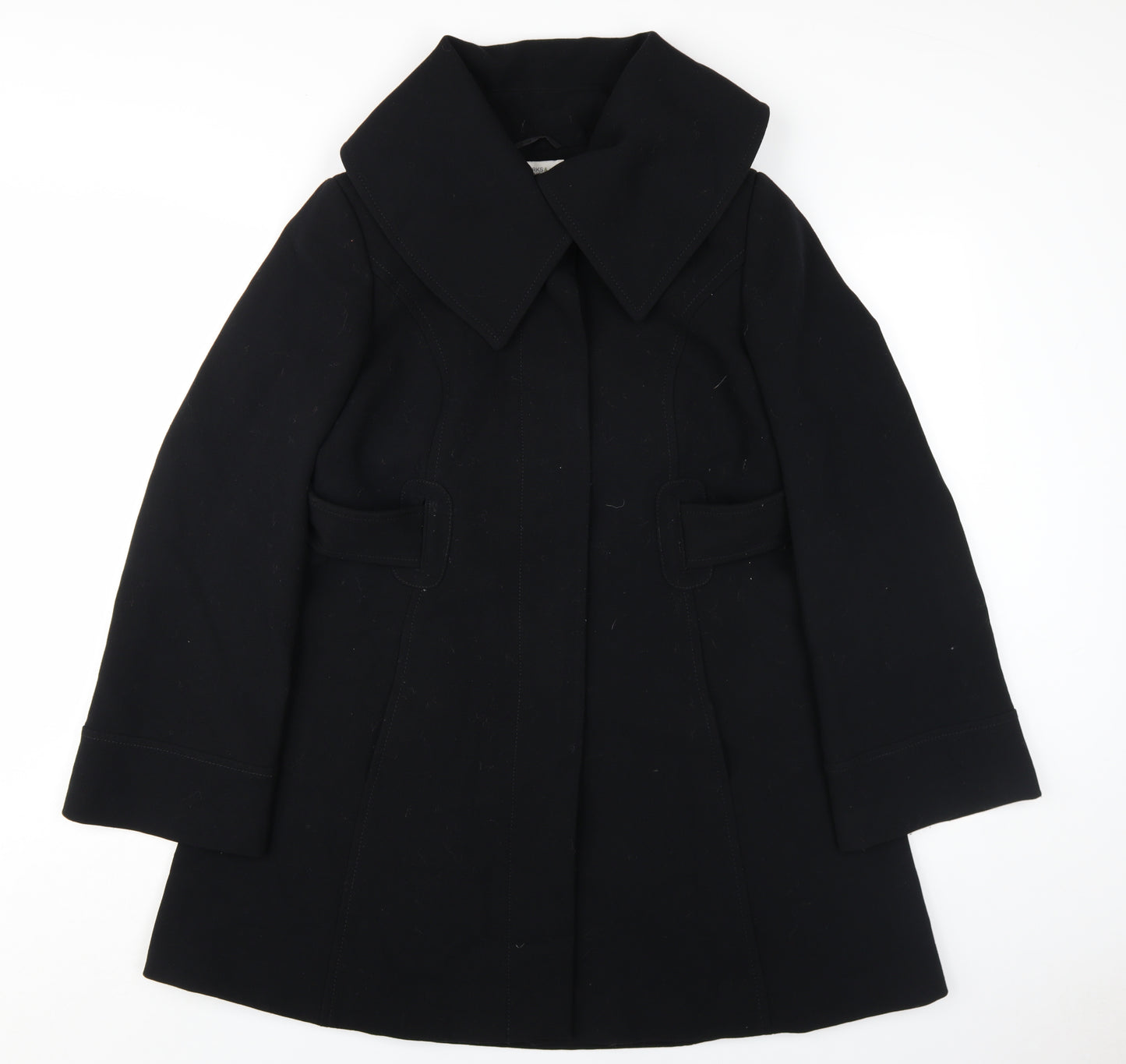 Marks and Spencer Women's Black Mid-Length Coat