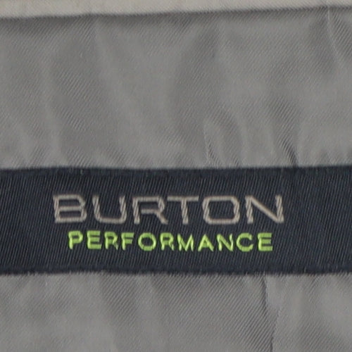Burton Men's Grey Blazer, Size 40, Regular Fit