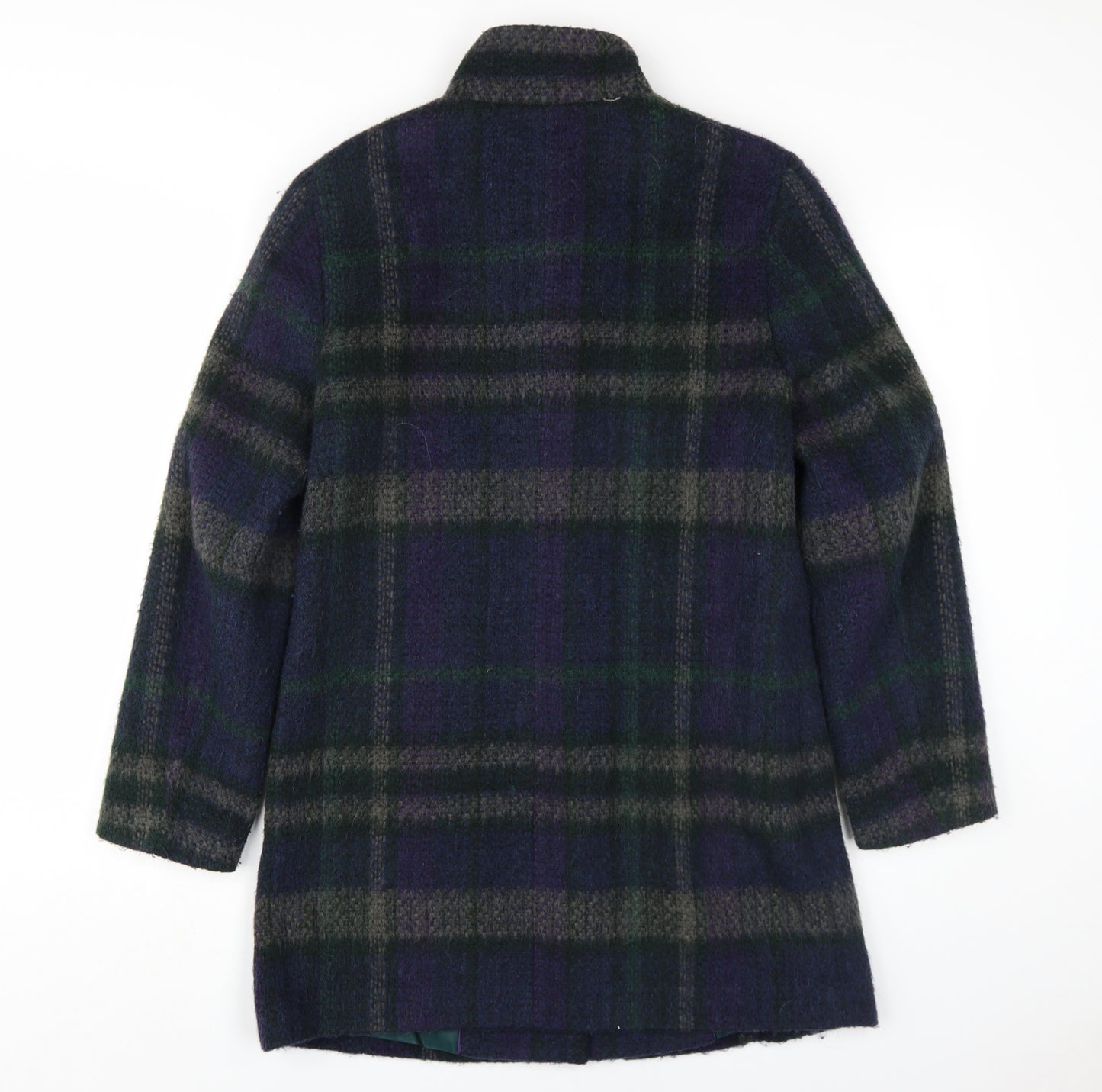 Marks and Spencer Women's Multicoloured Plaid Coat