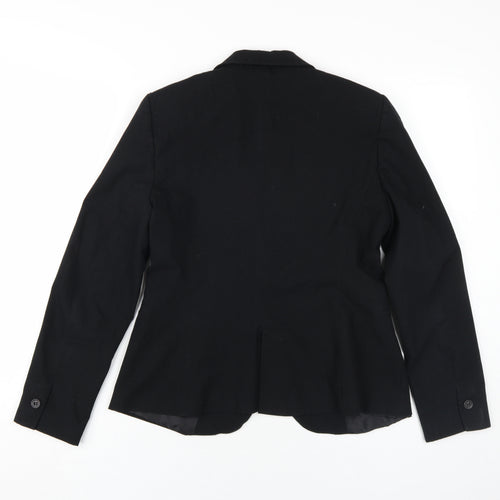 Zara Women's Black Blazer, Slim Fit, Size 2