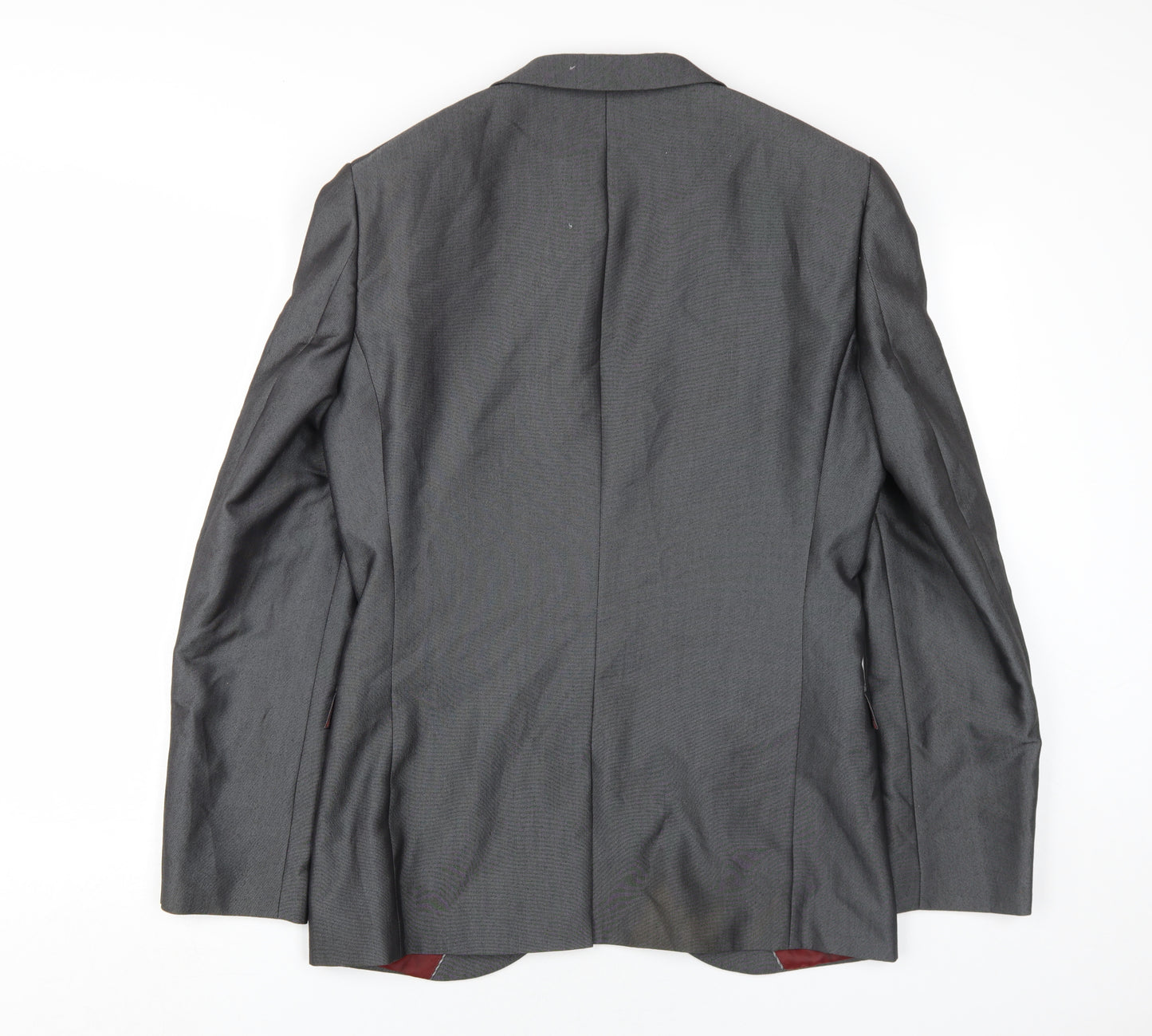 Next Men's Grey Blazer, Size 38R, Formal Business Wear