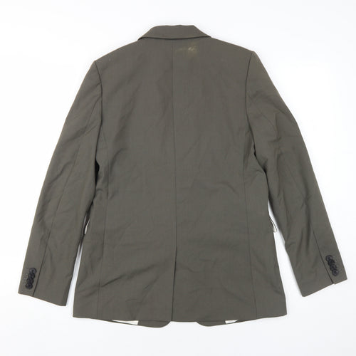 H&M Women's Green XS Suit Jacket Casual Business