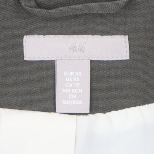 H&M Women's Green XS Suit Jacket Casual Business