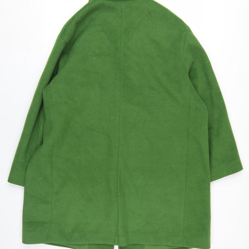 Marks and Spencer Women's Green Overcoat Size 20