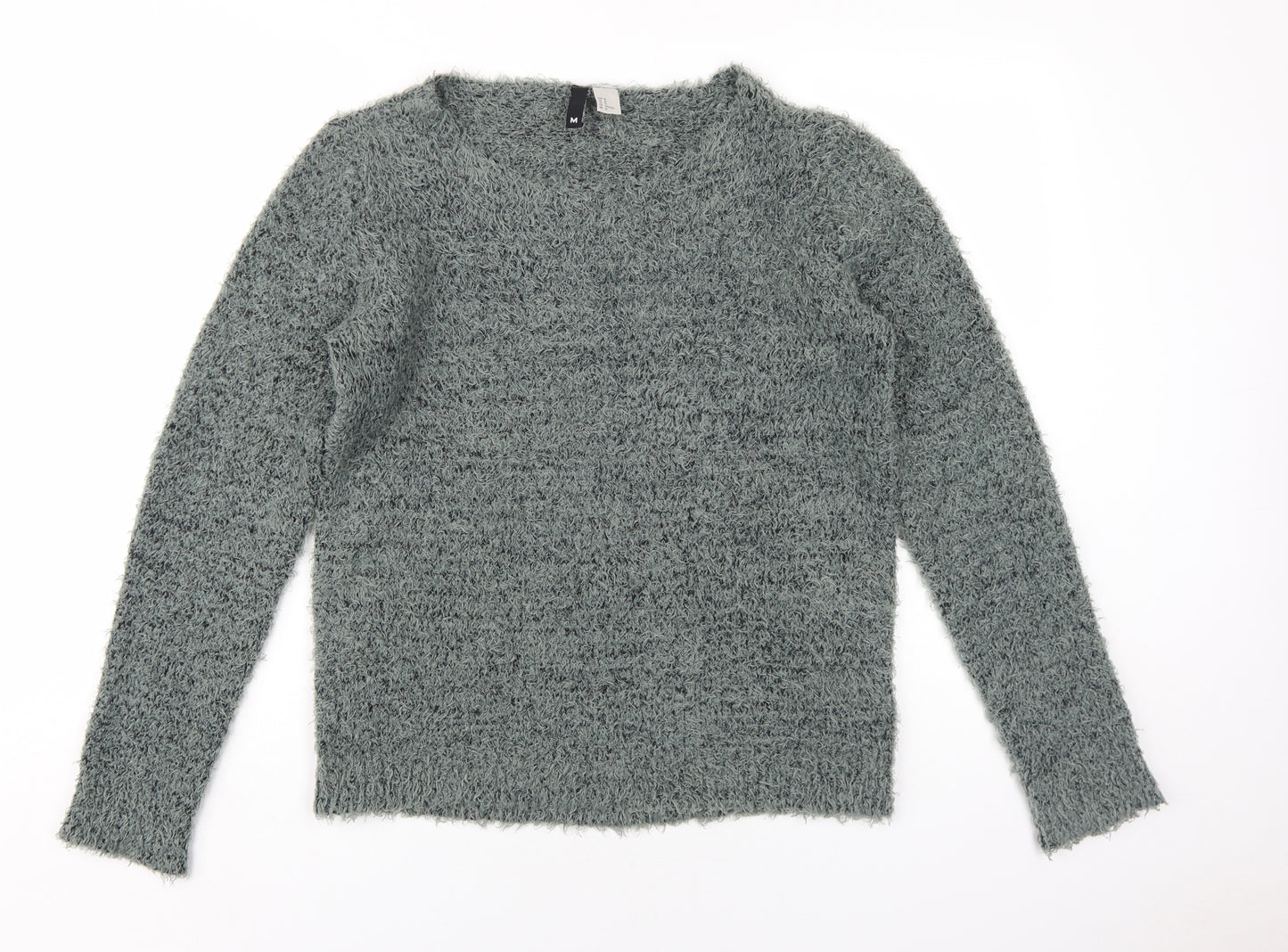 H&M Women's Grey Pullover Jumper, Size M