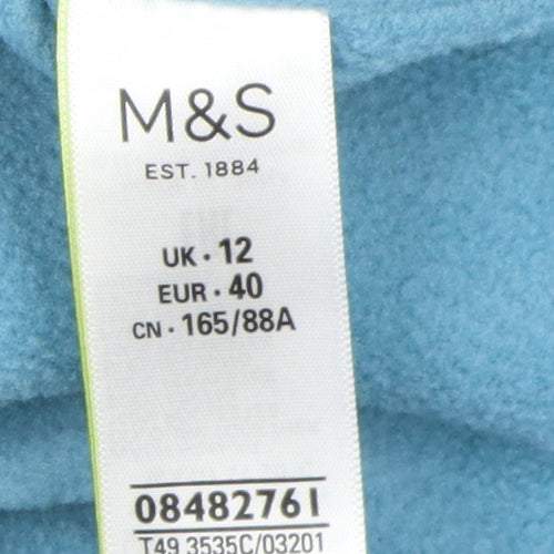 Marks and Spencer Blue Quilted Women's Jacket Size 12