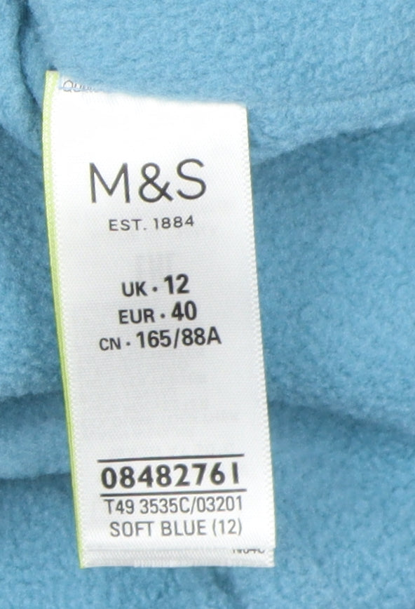 Marks and Spencer Blue Quilted Women's Jacket Size 12