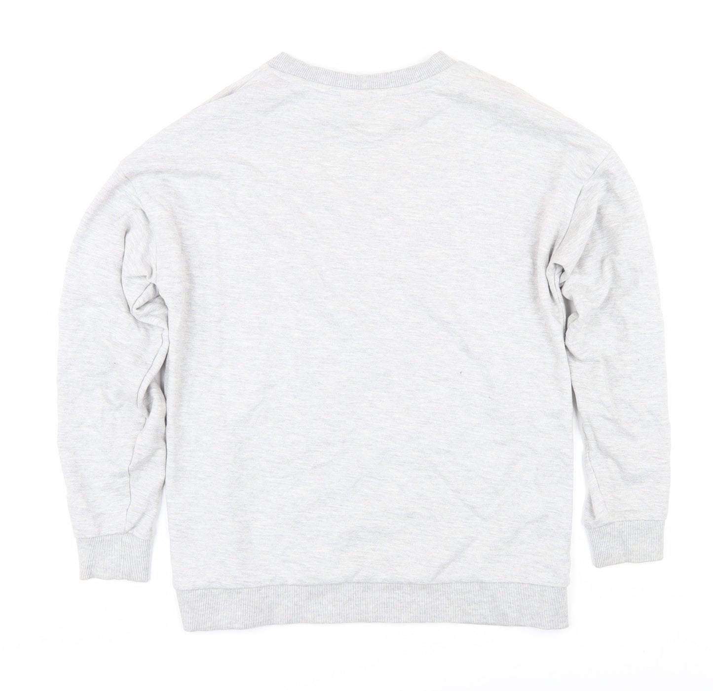 Disney Women's Grey Mickey Mouse Sweatshirt, Size 8