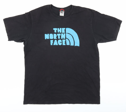 The North Face Men's Black Cotton T-Shirt L