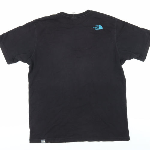 The North Face Men's Black Cotton T-Shirt L