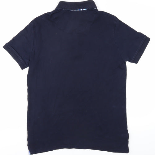 Polo Ralph Lauren Men's Blue Polo Shirt - Size L