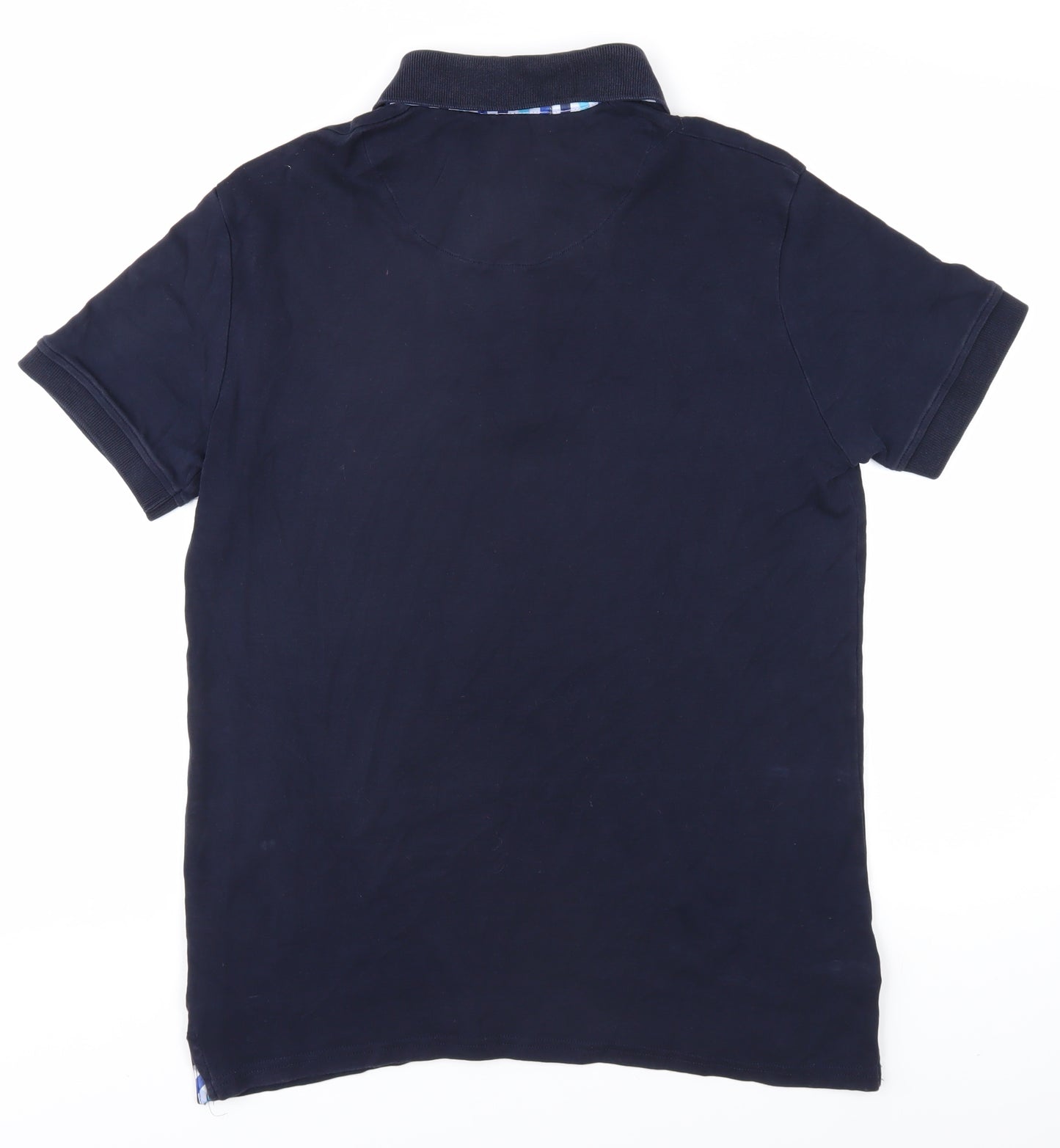 Polo Ralph Lauren Men's Blue Polo Shirt - Size L