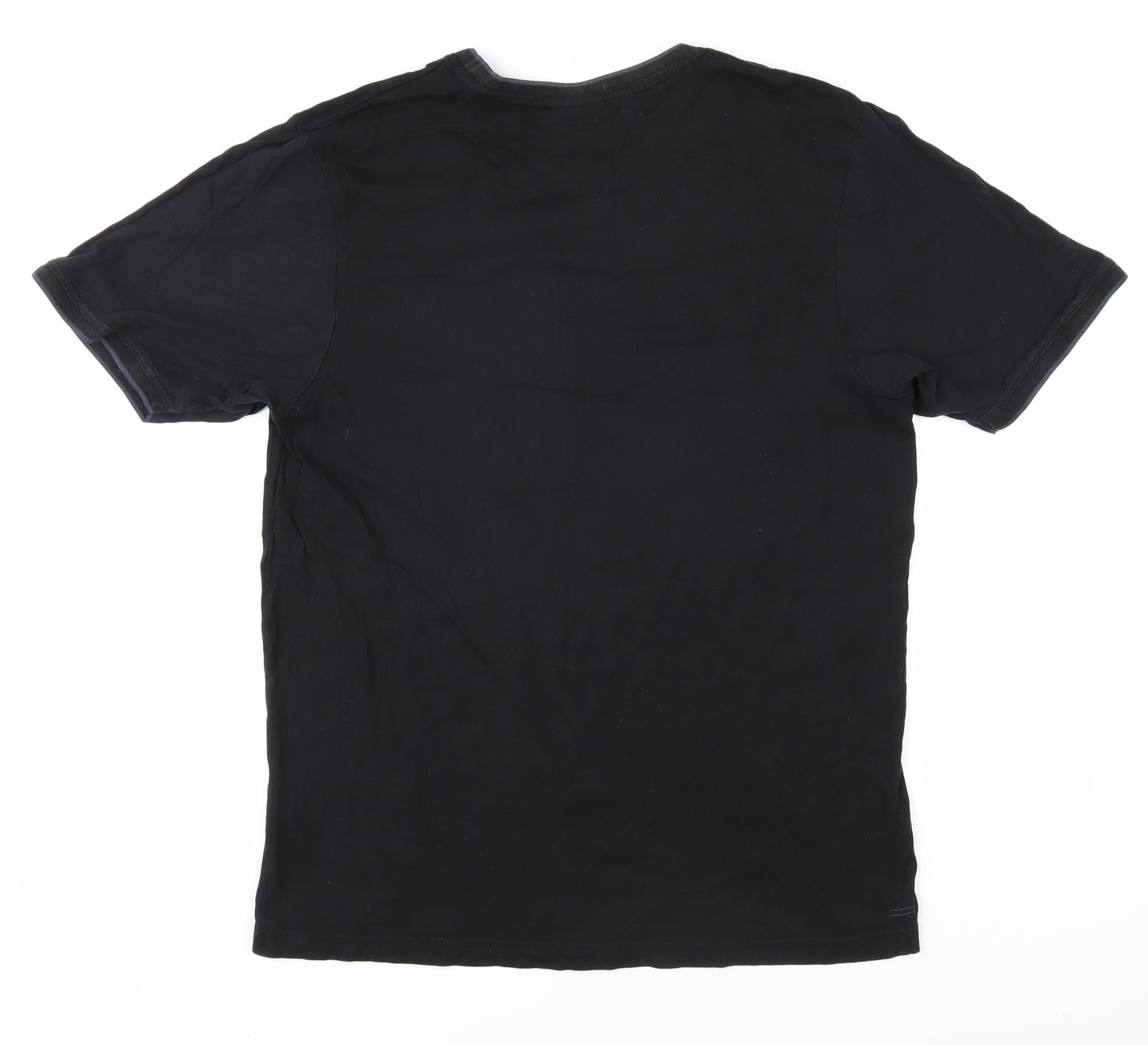 Slazenger Men's Black Cotton T-Shirt Size S