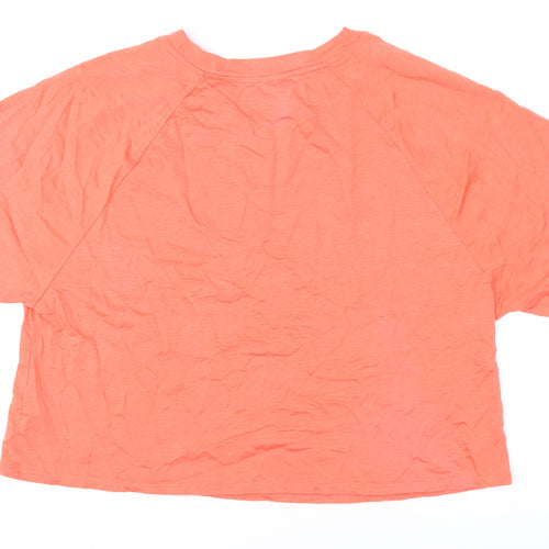 Gap Women's Pink Basic T-Shirt, M, Spring/Summer Style